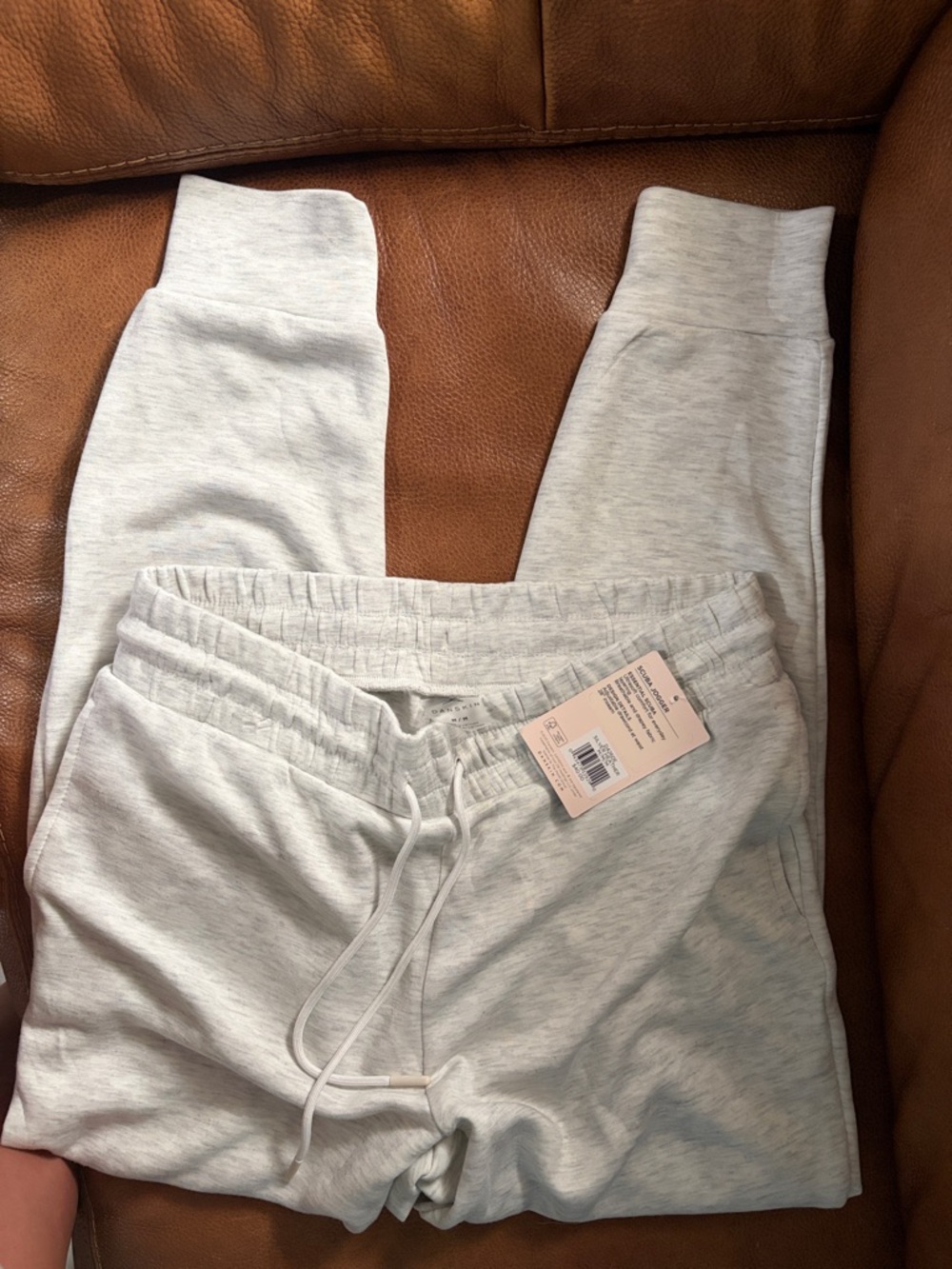 Danskin Gray Jogger Sweatpants with Drawstring